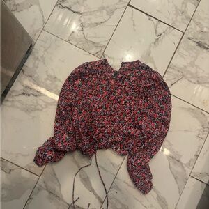 AFRM Multicolor Floral Blouse